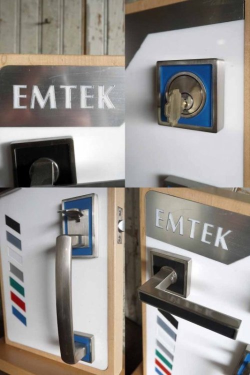 他の写真2: アンティーク　EMTEK　ロック付きドアノブキット　サンプルオブジェ