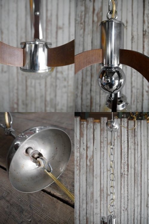 他の写真3: アンティーク　Murano Glass　3灯吊り下げランプ