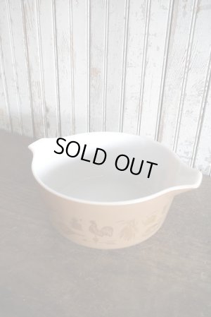 画像1: アンティーク　PYREX　キャセロール　アーリーアメリカン