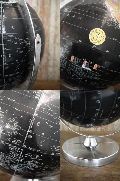 他の写真3: アンティーク　REPLOGLE　黒地球儀
