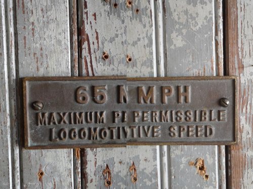 他の写真2: アンティーク　６５　MPH　ブラスプレート