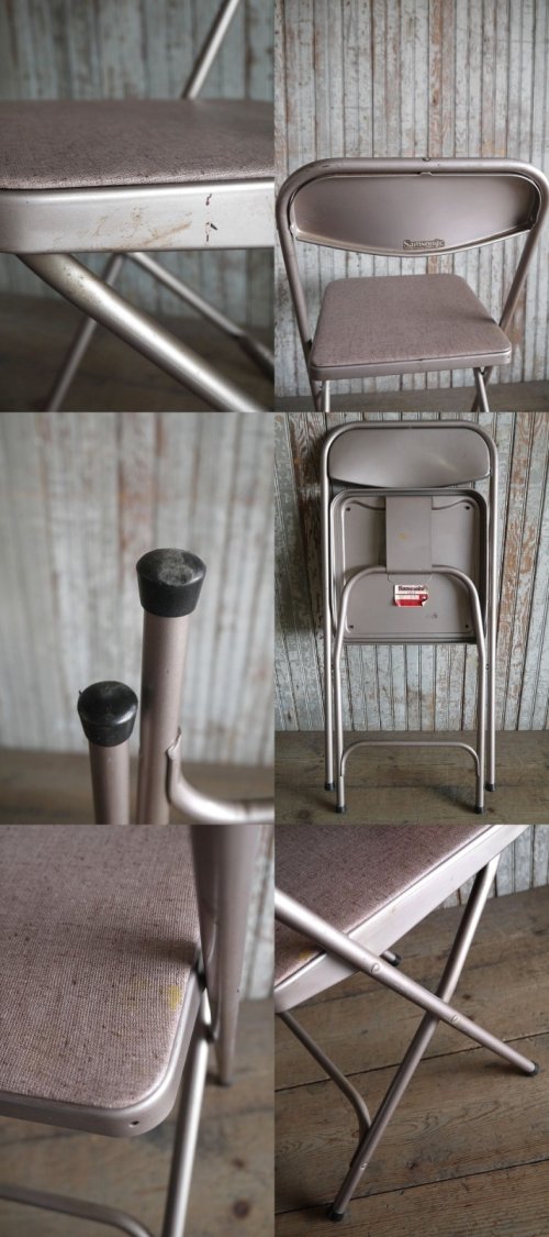 他の写真3: アンティーク Samsonite フォールディング メタルチェアー　