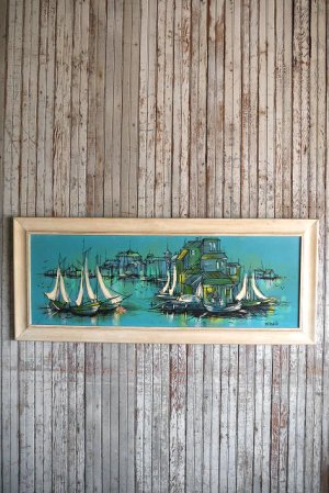 画像1: アンティーク　アートウォールデコ