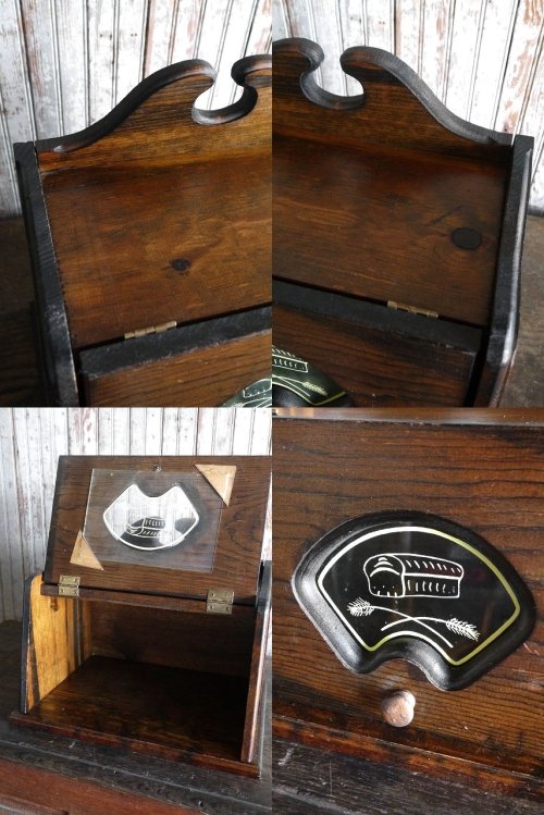 他の写真2: アンティーク　ウッド×ガラス　BREADBOX