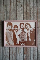 アンティーク　The Beatles　ウォールデコ