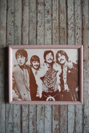 画像1: アンティーク　The Beatles　ウォールデコ