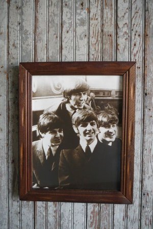 画像1: アンティーク　The Beatles　ウォールデコ