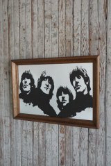 アンティーク　The Beatles　ウォールミラー