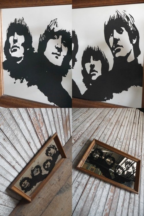 他の写真2: アンティーク　The Beatles　ウォールミラー