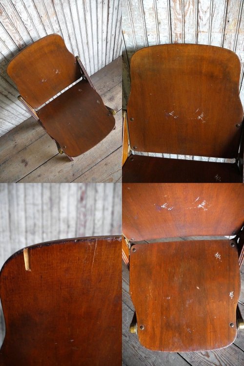 他の写真2: アンティーク　AMERICAN SEATING COMPANY　ウッドフォールディングチェア