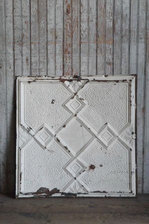 画像1: 1860〜1890年代　アンティーク　ティンパネル　