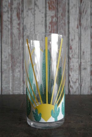 画像1: ビンテージ　サボテンデザイン　カップ　（観賞用）