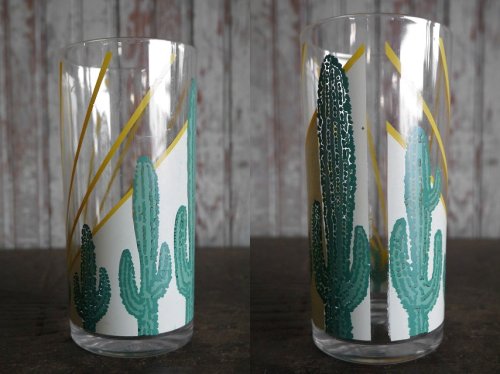 他の写真1: ビンテージ　サボテンデザイン　カップ　（観賞用）