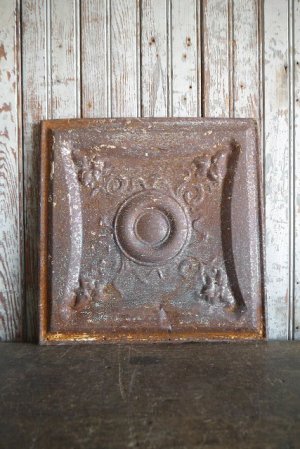 画像1: 1860〜1890年代　アンティーク　ティンパネル　