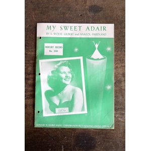 画像: アンティーク　楽譜　My SWEET ADAIR