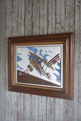 画像: アンティーク　Sopwith Camel　ウォールミラー