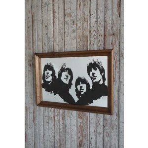 画像: アンティーク　The Beatles　ウォールミラー
