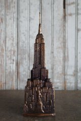 画像: アンティーク　エンパイアステートビル　貯金箱