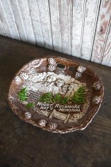 画像: アンティーク　ラシュモア山国立記念碑モチーフ　トレイ