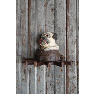 画像: アンティーク　ドッグモチーフ　ウォールフック