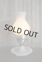 画像: アンティーク　ミルクガラスシェード　テーブルランプ