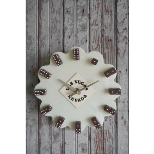 画像: ビンテージ　ダイス　クロック