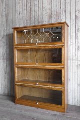 画像: アンティーク　ウッド　ブックケース