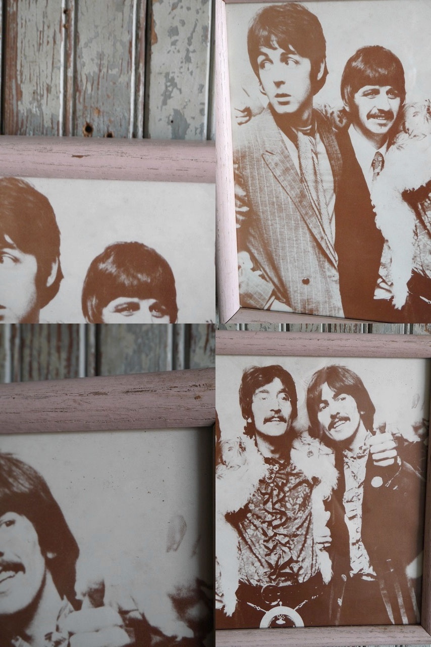 画像: アンティーク　The Beatles　ウォールデコ