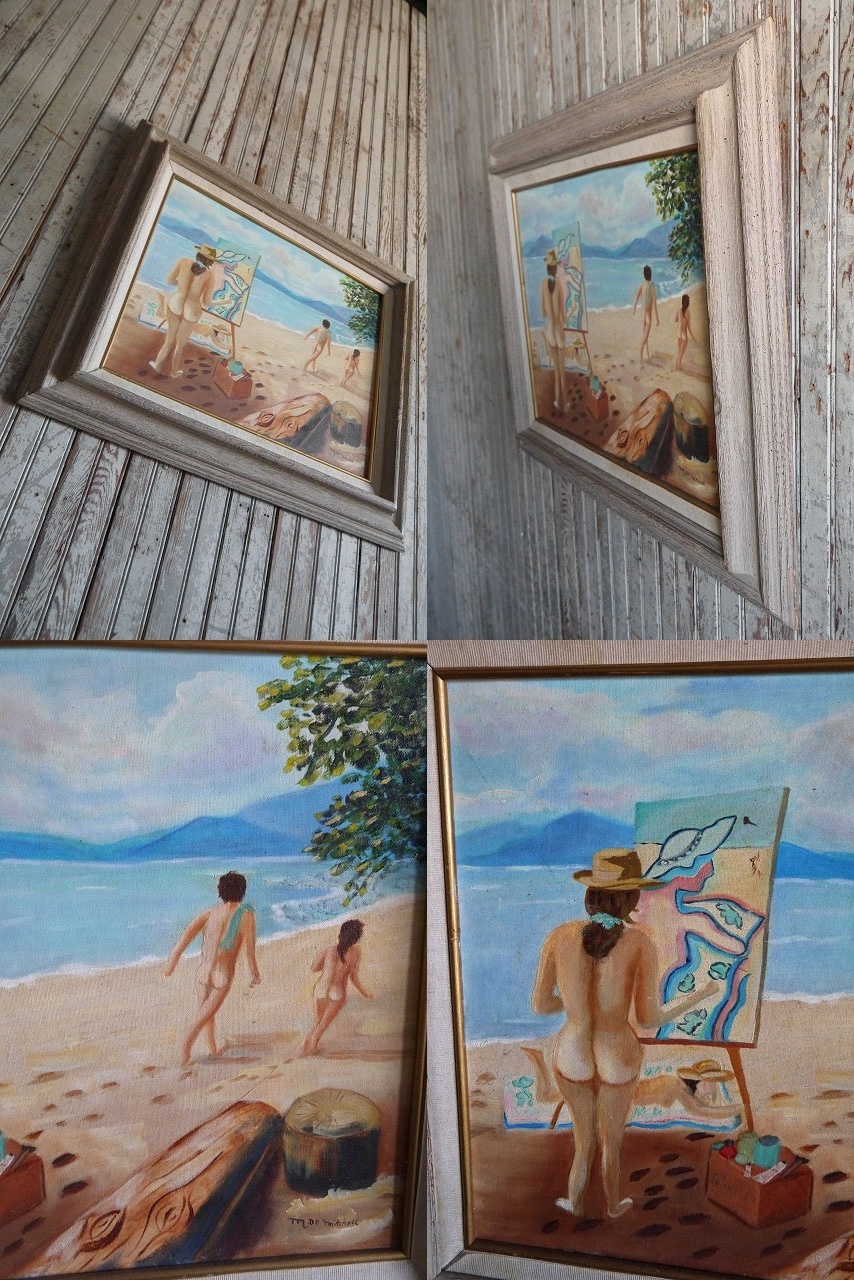 画像: アンティーク　アートウォールデコ